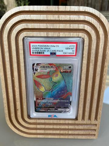 Umbreon VMAX PSA 10 – Hyper Rare 2024 Chinese editie beschikbaar voor biedingen