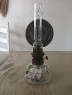 Mooie olielamp met nieuw lont., Ophalen of Verzenden