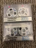 2X COMPUTER CASSETTE REEL TO REEL C15, Cd's en Dvd's, Cassettebandjes, Ophalen of Verzenden, Zo goed als nieuw, 1 bandje
