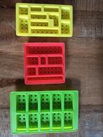 Siliconen mallen lego, Hobby en Vrije tijd, Taarten en Cupcakes maken, Ophalen of Verzenden, Zo goed als nieuw, Bakvorm