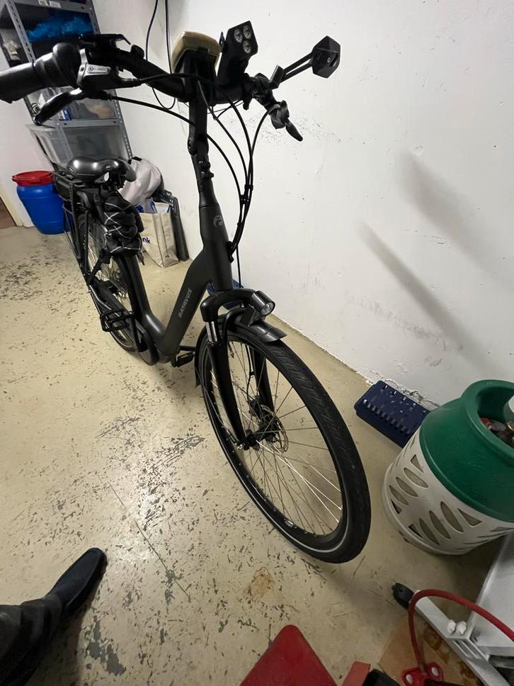 Elektrische Batavus fiets Finez E-go Active Plus, Fietsen en Brommers, Elektrische fietsen, Zo goed als nieuw, Batavus, 51 tot 55 cm