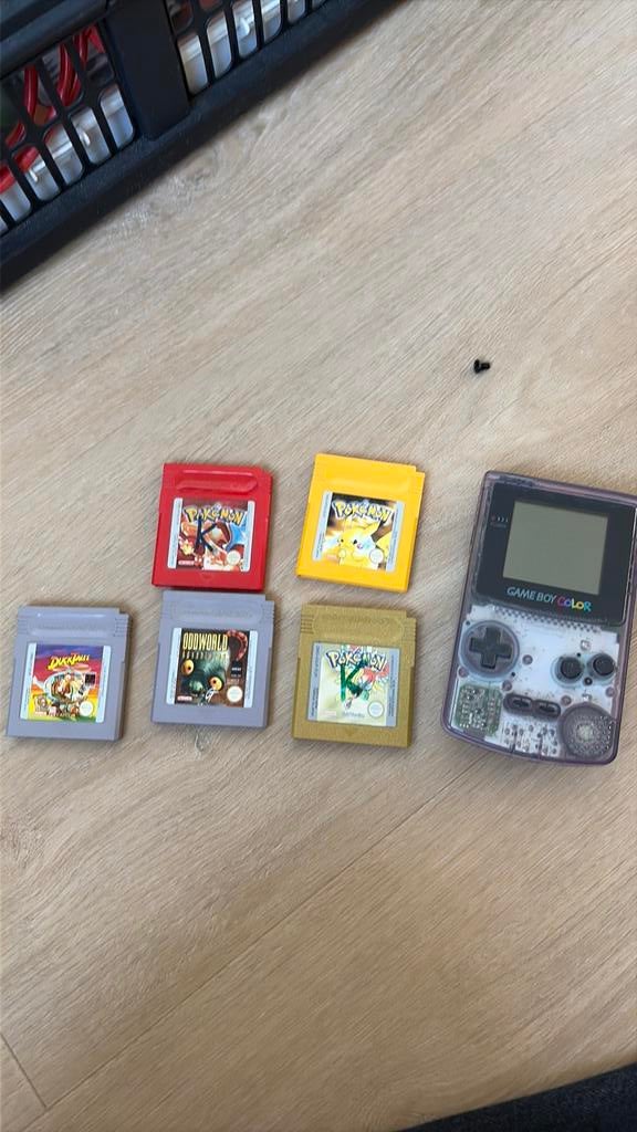 Gameboy Color WERKEND, Spelcomputers en Games, Spelcomputers | Nintendo Game Boy, Ophalen of Verzenden, Gebruikt, Game Boy Color