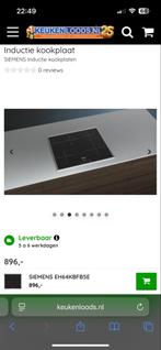 Siemens Inductie Kookplaat - Nieuw, Ophalen, Nieuw, 4 kookzones, Inbouw