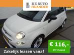 Fiat 500 0.9 TwinAir Turbo Young € 8.450,00, Stof, Wit, Origineel Nederlands, Bedrijf