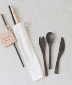 Coconut Bowls Buddah Cutlery Set, Ophalen of Verzenden, Nieuw, Overige materialen, Bestekset