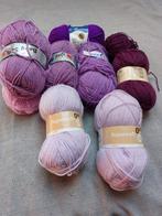 Wol, kleur paars, Ophalen, Nieuw, Breien of Haken, Wol of Garen