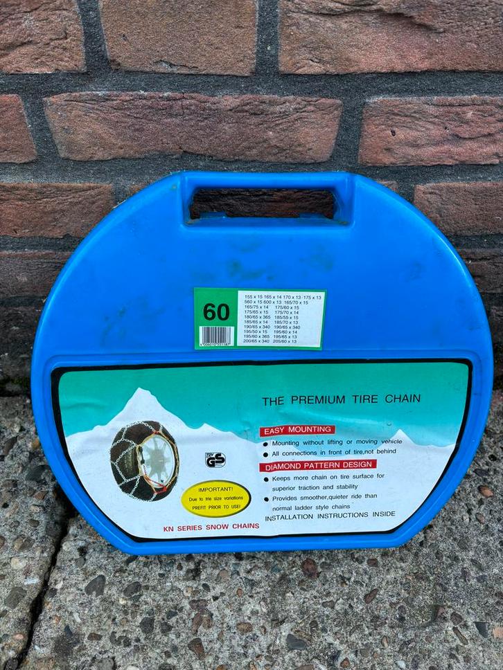Gebruikte sneeuwkettingen in goede staat, Auto diversen, Sneeuwkettingen, Gebruikt, Ophalen of Verzenden