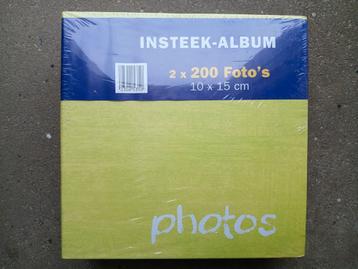 Foto insteekalbum, 2 stuks, nieuw.  beschikbaar voor biedingen