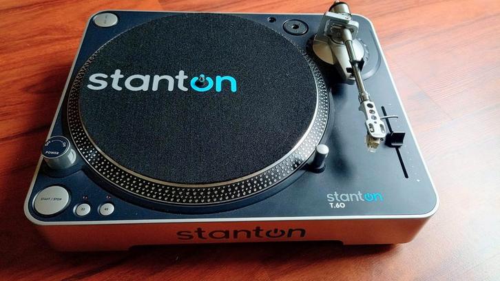 Stanton T60 Draaitafel, Audio, Tv en Foto, Platenspelers, Gebruikt, Platenspeler, Overige merken, Pitch-regelaar, Ophalen