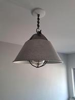 Stoere industriële hanglamp lamp, Ophalen of Verzenden, Gebruikt, Minder dan 50 cm