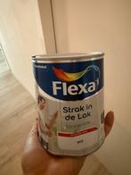 Flexa hoogglans wit strak in de lak, Ophalen, Wit, Zo goed als nieuw, Lak