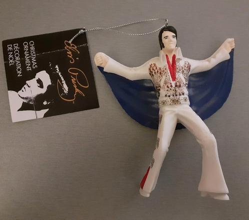 Te Koop Nieuw Elvis Presley Ornament blauwe cape, Verzamelen, Muziek, Artiesten en Beroemdheden, Nieuw, Pop, Beeldje of Miniatuur
