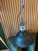 Twee industriële hanglampen van Eijerkamp, Ophalen, Zo goed als nieuw, Metaal, Minder dan 50 cm