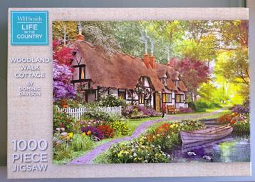Puzzel WHSmith, Life in the Country by D. Davison 1000 st. beschikbaar voor biedingen