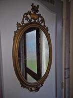 Vintage Spiegel met Gouden Frame, Antiek en Kunst, Antiek | Spiegels, Ophalen, Ovaal, 50 tot 100 cm, 100 tot 150 cm