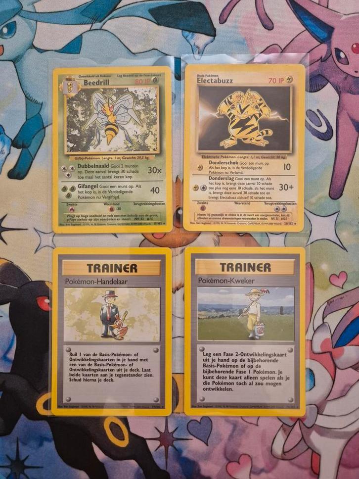 Pokémon Base Set Rare Kaarten - Nederlandstalig, Hobby en Vrije tijd, Verzamelkaartspellen | Pokémon, Zo goed als nieuw, Meerdere kaarten