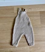 Z.g.a.n. Beige tricot, tuinbroek / jumpsuit / pakje, Zara 68, Kinderen en Baby's, Babykleding | Maat 68, Ophalen of Verzenden