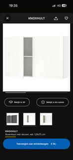 Ikea KNOXHULT Bovenkast Wit, Ophalen of Verzenden