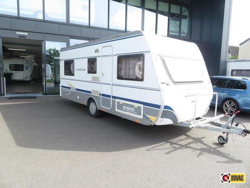 Dethleffs Camper 510 TK, Caravans en Kamperen, Caravans, tot en met 6, Rondzit, Dethleffs, Overige typen, Fietsenrek, Gascomfoor