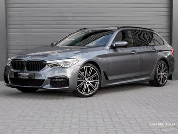 BMW 5-serie Touring 520i M-Sport Pano Individual 20" Trekhaa beschikbaar voor biedingen