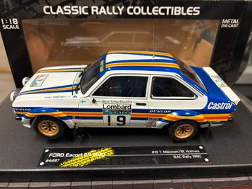 1:18 Sun Star Ford Escort RS 1800 #19 RAC rally 1980 mist sp beschikbaar voor biedingen