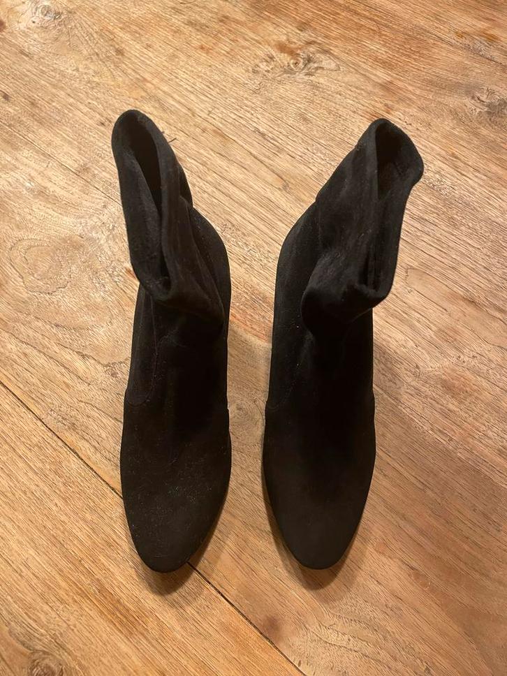 Dune London Optilly Sock Boots - Maat 39, Kleding | Dames, Schoenen, Zo goed als nieuw, Lage of Enkellaarzen, Zwart, Ophalen of Verzenden