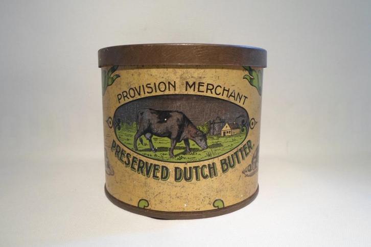 Blik H.J. Wijsman & Zonen Amsterdam, Verzamelen, Blikken, Gebruikt, Overige, Ophalen of Verzenden