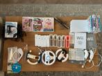 Nintendo Wii complete set! Incl. Sports, & sing, Ophalen of Verzenden, Gebruikt, Met 2 controllers
