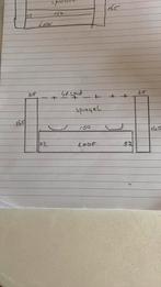 Wit Badkamer meubel, Huis en Inrichting, Ophalen, Gebruikt, Overige typen, 200 cm of meer