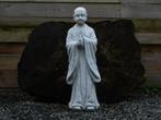 Groetende Monnik - vol steen, Ophalen of Verzenden, Zo goed als nieuw, Steen, Boeddhabeeld