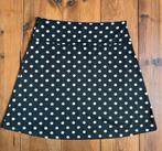 King Louie polka dot rok zwart/wit L, Kleding | Dames, Zwart, Maat 42/44 (L), Ophalen of Verzenden, Knielengte