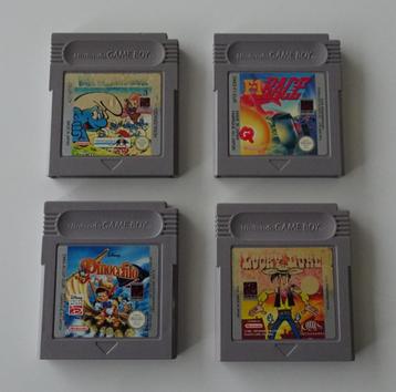 4 Nintendo Game Boy Classic Spellen beschikbaar voor biedingen