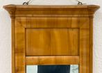 Biedermeier Wandspiegel antiek, Ophalen, Rechthoekig