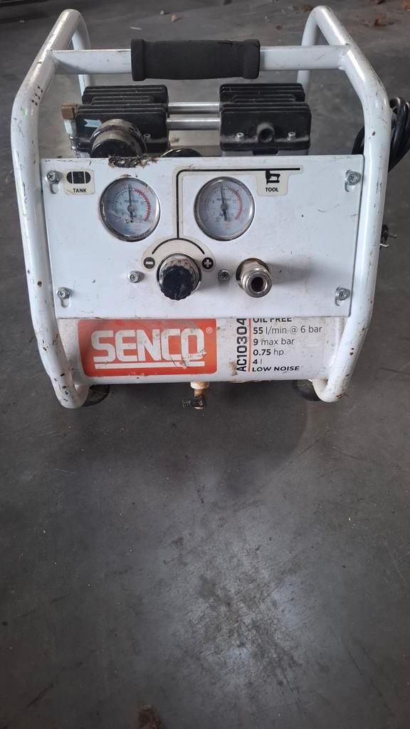 Senco Compressor - Geluidsarm, Doe-het-zelf en Verbouw, Compressors, Ophalen