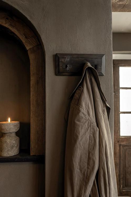 Houten Kapstok, Huis en Inrichting, Woonaccessoires | Kapstokken, Nieuw, Wandkapstok, Minder dan 100 cm, Hout, Ophalen of Verzenden