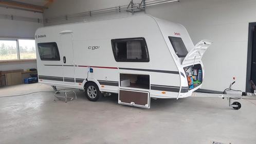 Dethleffs C'Go 495fr 2022,mover,vloerverwarming, tent etc, Caravans en Kamperen, Caravans, Particulier, tot en met 4, Rondzit
