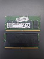 Kingston DDR5 4800 2x8GB SODIMM Laptop Geheugen, Computers en Software, Ophalen of Verzenden, Zo goed als nieuw, DDR5, Laptop