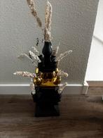 Tulpenvaas stapelbaar Heinen delfts blauw, Huis en Inrichting, Woonaccessoires | Vazen, Overige kleuren, Ophalen of Verzenden