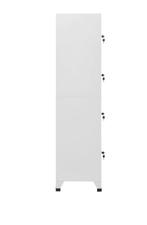 Lockerkast met 4 Vakken 38x45x180 cm - Grijs (nieuw), Ophalen, Nieuw
