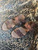 Leopard sandalen maat 38 – Linea Loresi – goede staat, Kleding | Dames, Schoenen, Ophalen of Verzenden, Zo goed als nieuw, Bruin