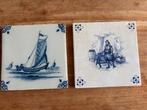 Delftsblauwe tegels, Antiek en Kunst, Antiek | Wandborden en Tegels, Ophalen of Verzenden