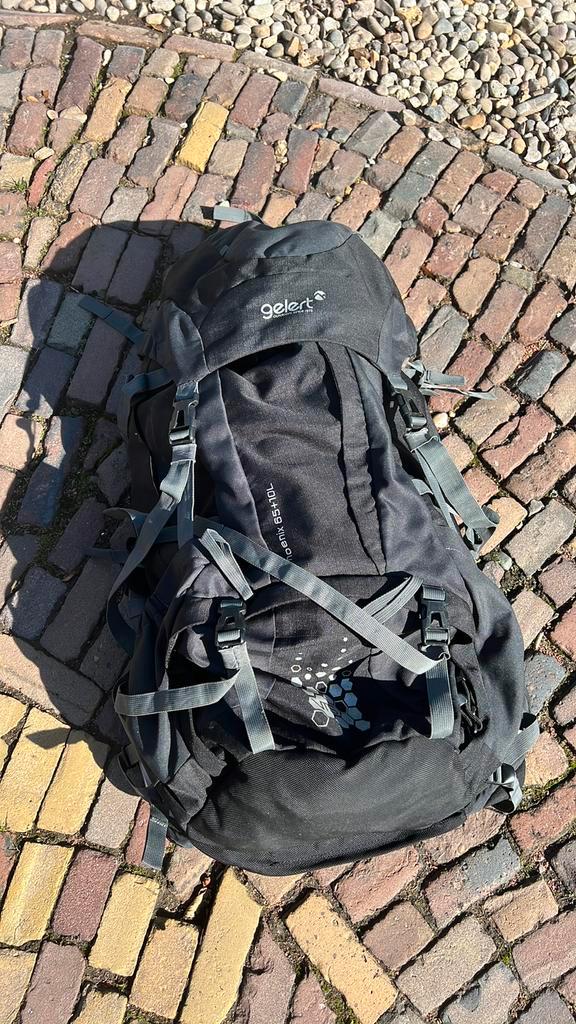 Backpack Gelert, model Phoenix 65+10L (+extras), Sieraden, Tassen en Uiterlijk, Tassen | Reistassen en Weekendtassen, Gebruikt