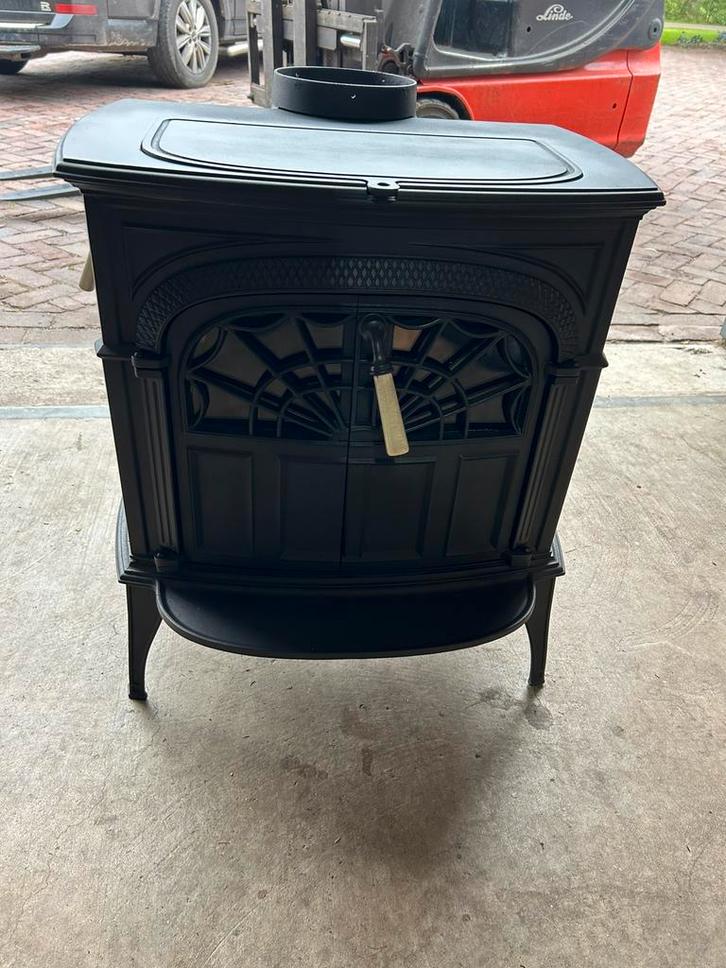 Super mooie vermont castings houtkachel in nieuwstaat, Huis en Inrichting, Kachels, Zo goed als nieuw, Houtkachel, Hout, Ophalen of Verzenden