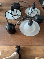 3x Vintage Space Age Plafondlampen Massive, Ophalen of Verzenden, Gebruikt, Glas, Minder dan 50 cm