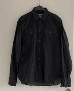 H&M overhemd blouse lange mouw zwrt maat M 39/40, Kleding | Heren, Overhemden, Zwart, Zo goed als nieuw, H&M, Halswijdte 39/40 (M)