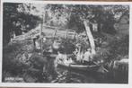 Giethoorn- Boerenleven in een Punter, Verzenden, 1940 tot 1960, Ongelopen, Overijssel