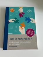 Nel Verhoeven - Wat is onderzoek?, Ophalen of Verzenden, Zo goed als nieuw, Nel Verhoeven
