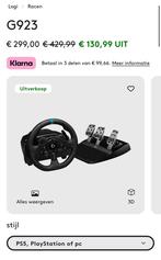 Logitech G923 Racing Wheel & Pedals [Nieuw], Ophalen of Verzenden, Nieuw, Stuurtje of Sportattribuut, Xbox Original