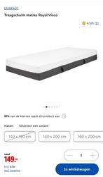 Matras traagschuim Royal Visco Z.G.A.N., Huis en Inrichting, Ophalen, Eenpersoons, Zo goed als nieuw, 80 cm