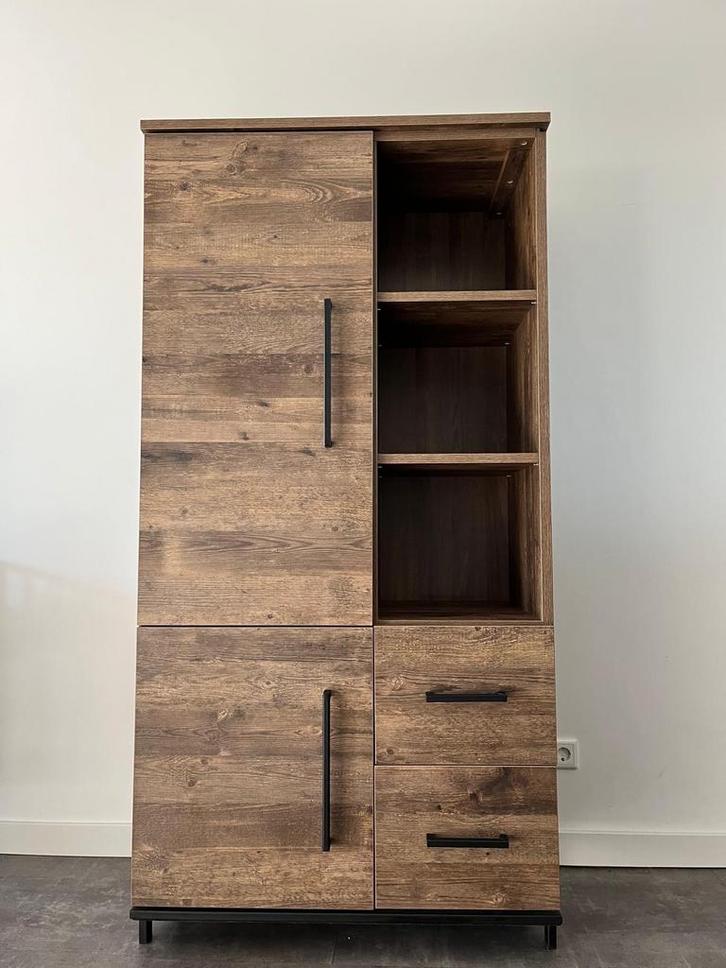Maxfurn Barkast EXPLOSION - Mokka Lamulux, Nieuwstaat, Huis en Inrichting, Kasten | Kledingkasten, Zo goed als nieuw, 150 tot 200 cm